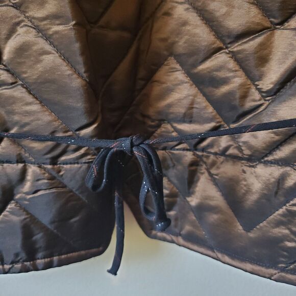 Papike Womens Brown Vest M Made In California Artisan Fabric Boho Funky Unique - Picture 5 of 9